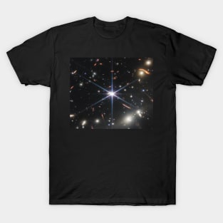 James Webb Space Telescope Star & Galaxy Cluster T-Shirt